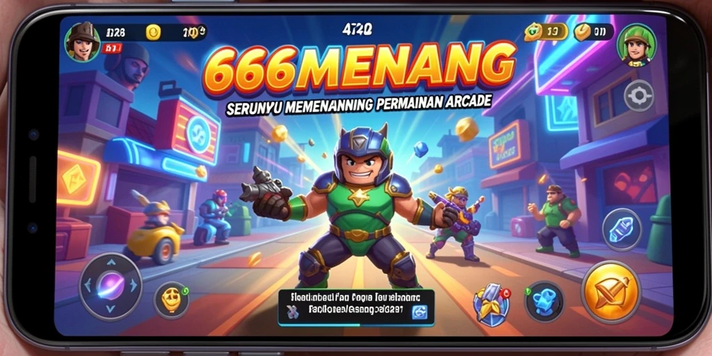Tangkapan layar menunjukkan gameplay seru dan grafis menarik dari 666MENANG.