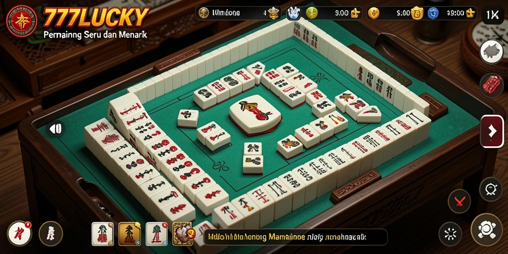 Tampilan gameplay 777LUCKY yang menarik dan seru.