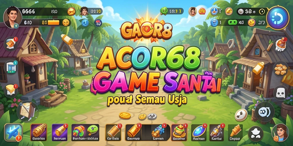 Tampilan seru gameplay GACOR668 yang menghibur dan santai.