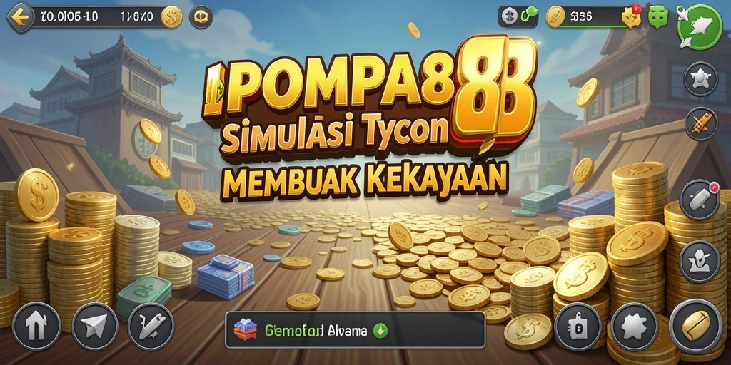 Tampilan gameplay Tycoon yang menarik di POMPA88.