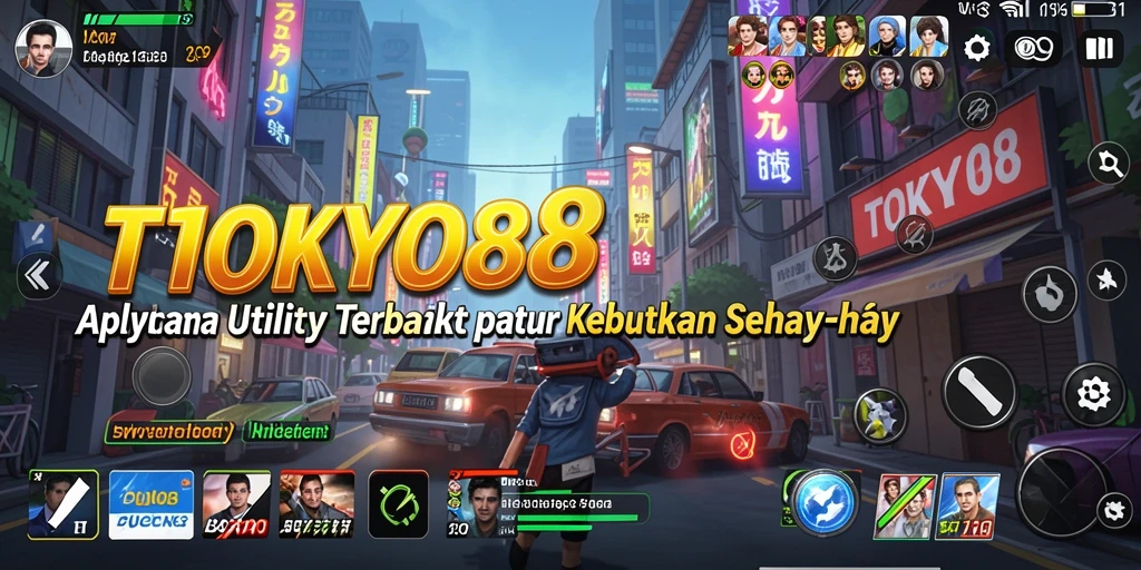 Tampilan antarmuka TOKYO88 yang sederhana dan fungsional.